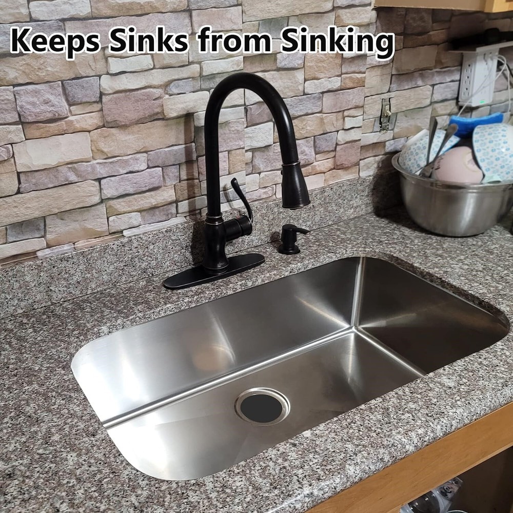 Undermount Sink Brackets Repair Kit Quick Easy Installation Fallen Sink Support