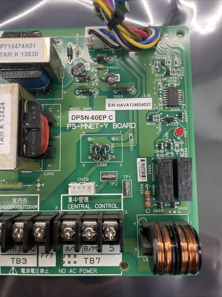 Mitsubishi dpsn-60ep-c PS-MNET-Y Control Circuit Board Split UNit