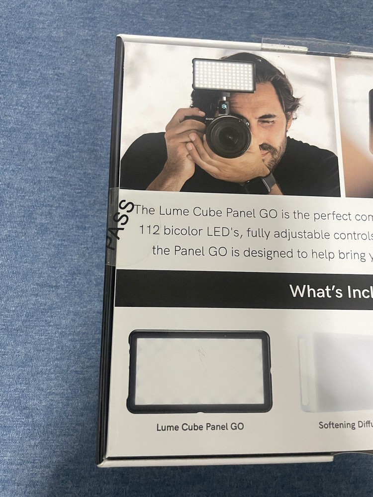 Lume Cube - Panel Go with Ballhead Camera Mount [LC-KIT-GOBH]