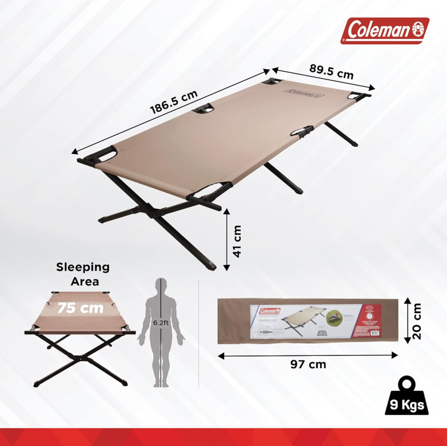 Coleman Trailhead II Camp Cot