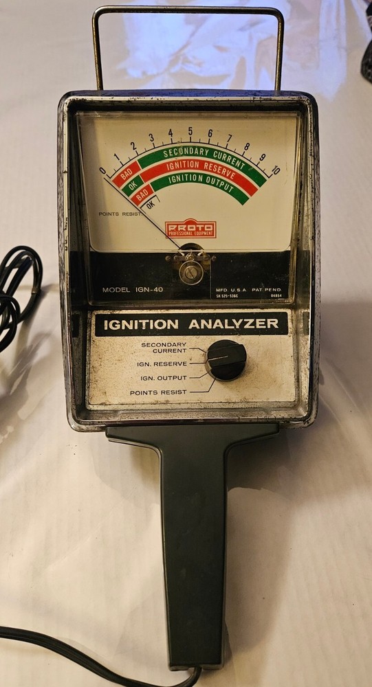 Proto Model IGN-40 Vintage Ignition Analyzer