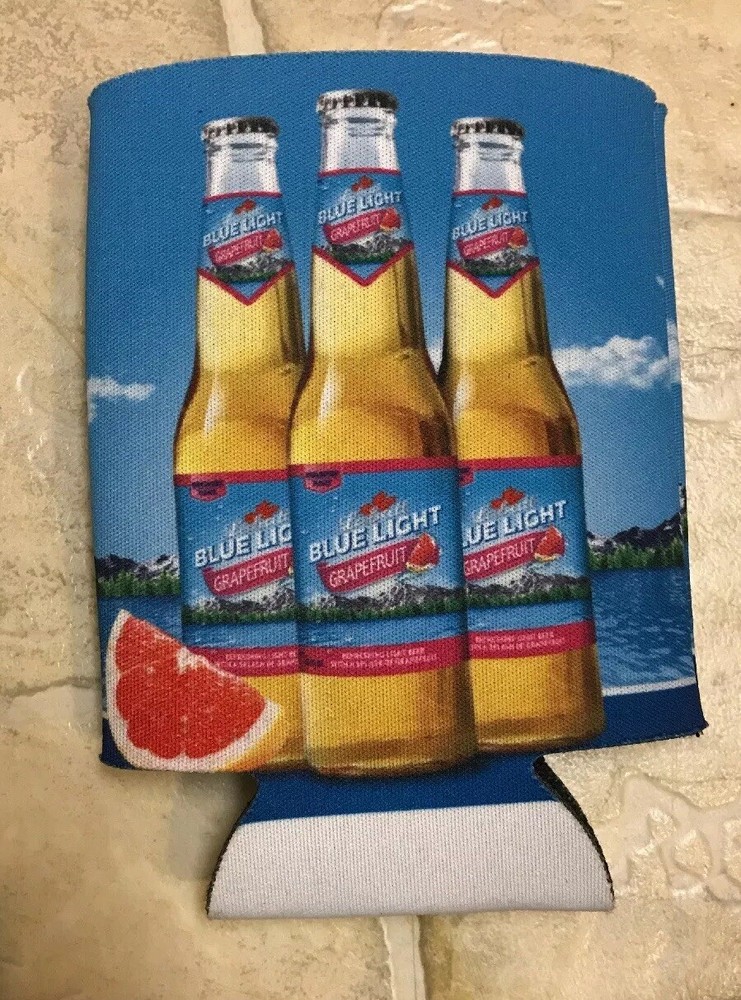 Labatt Blue Light Grapefruit Beer Cooler Holder 12oz NEW