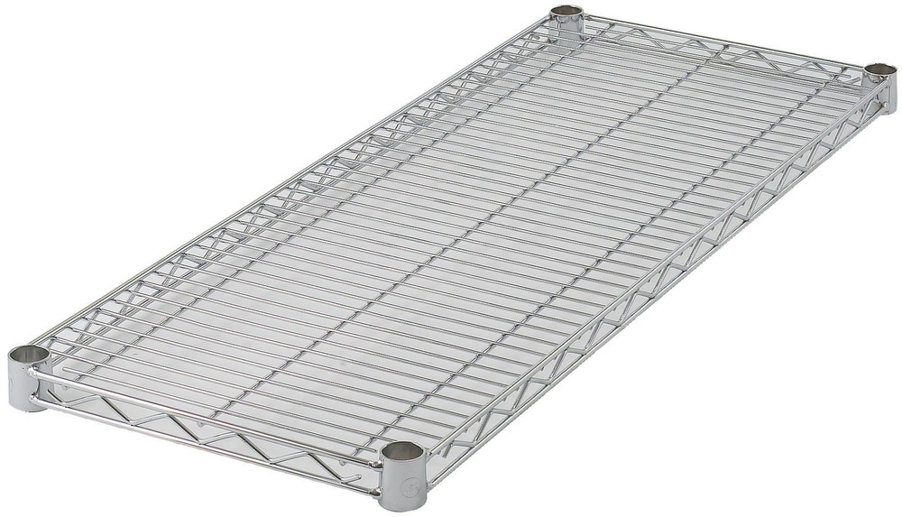 Wire Shelf, Chrome Plated, 14" x 72" (2 Each)