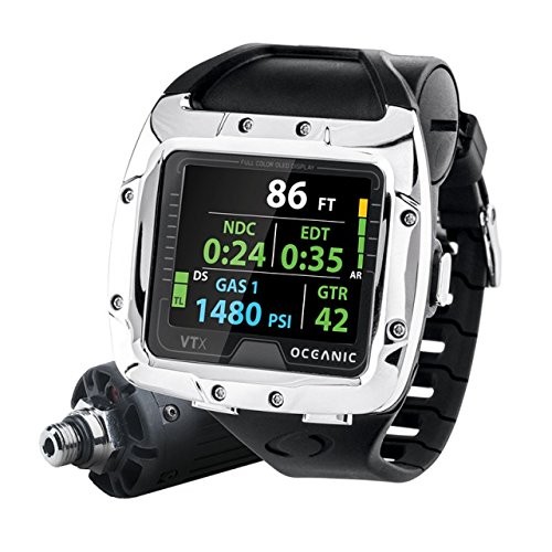Oceanic VTX Scuba Diving Computer Receiver Only - Used Wrist Dive Computer