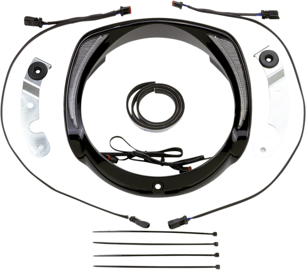 CIRO Headlight Bezel - Black 45206