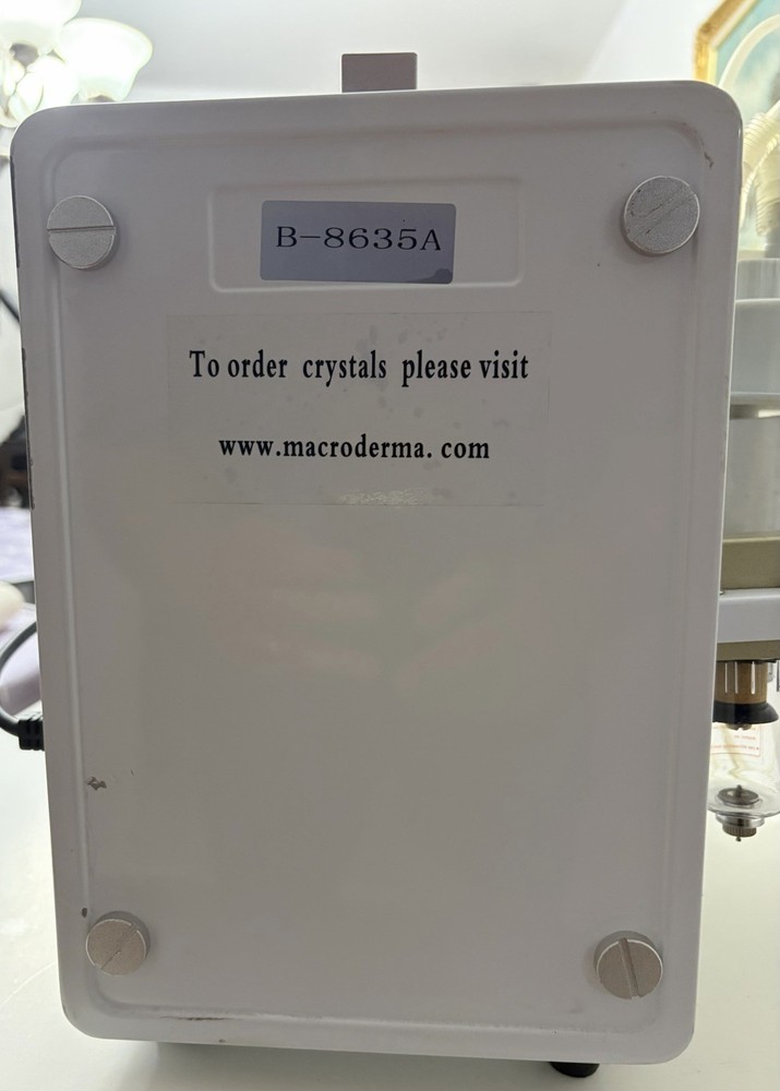 Dual Microdermabrasion Model B-8635A READ