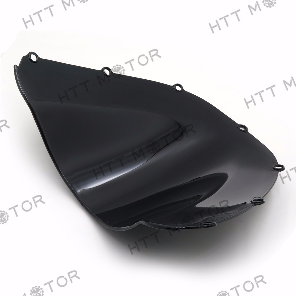 SMOKE BLACK DOUBLE BUBBLE WINDSCREEN WINDSHIELD FOR 2002-2003 HONDA CBR954RR