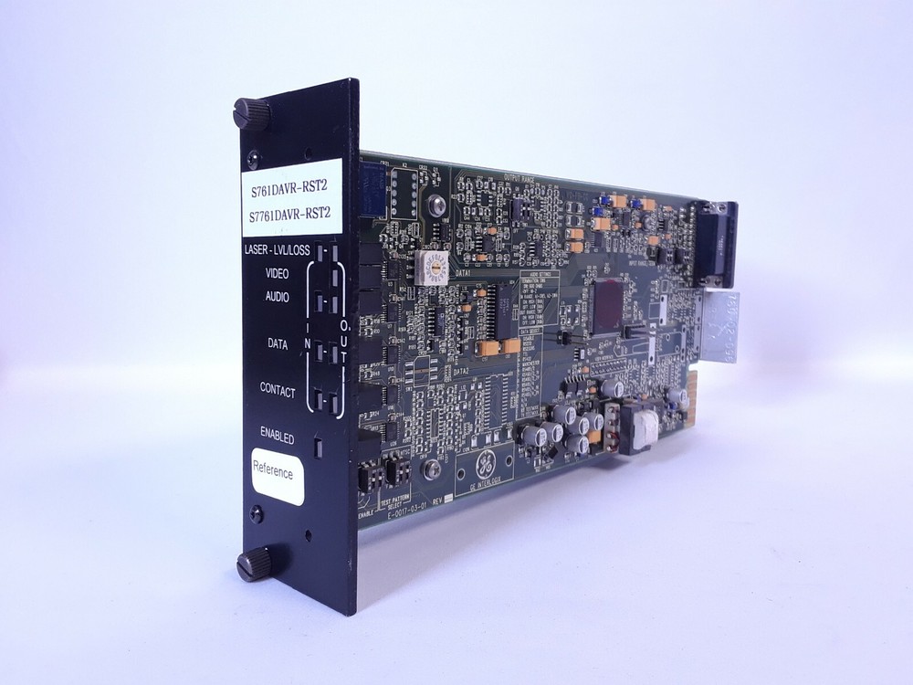 GE SECURITY S7761DAVR-RST2 SM – Video, 2-Way Audio & MPD Data, Digitally.. #5499