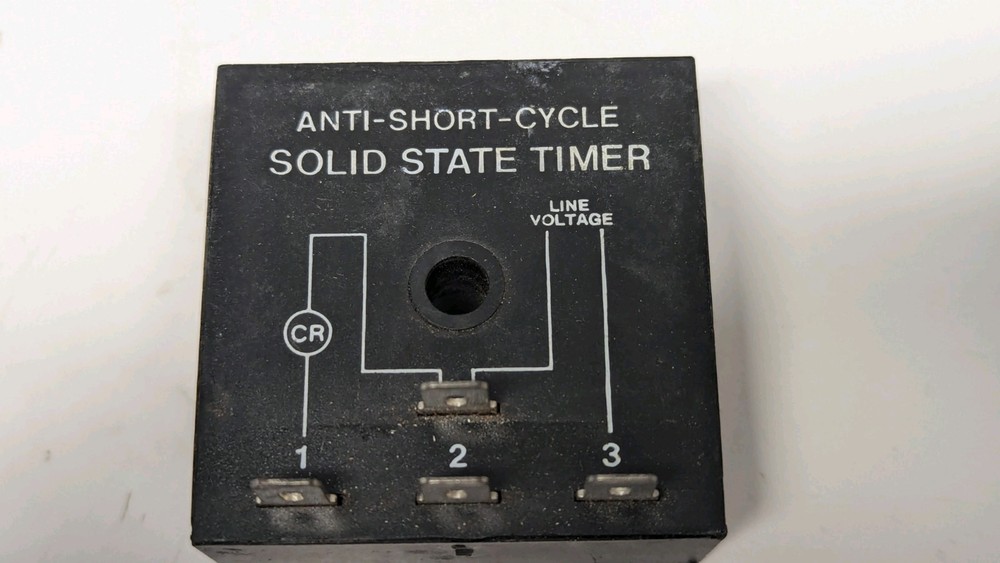 Used SSAC Solid State 5 Minute Timer, TL120A5 PC47-1