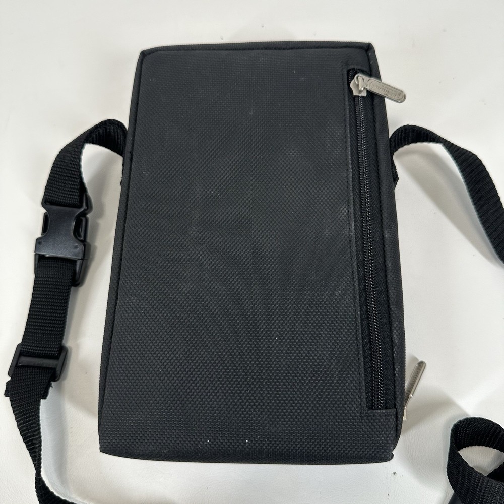 Game Boy Advance Black Shoulder Carry Case with Insert Compartment