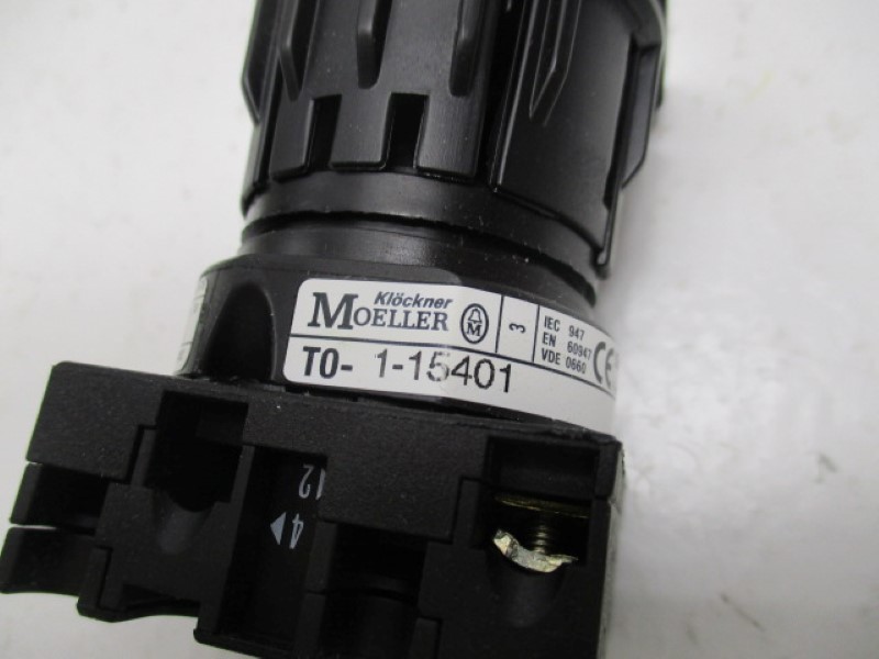KLOCKNER MOELLER T0-1-15401/EZ ROTARY SWITCH NSMP