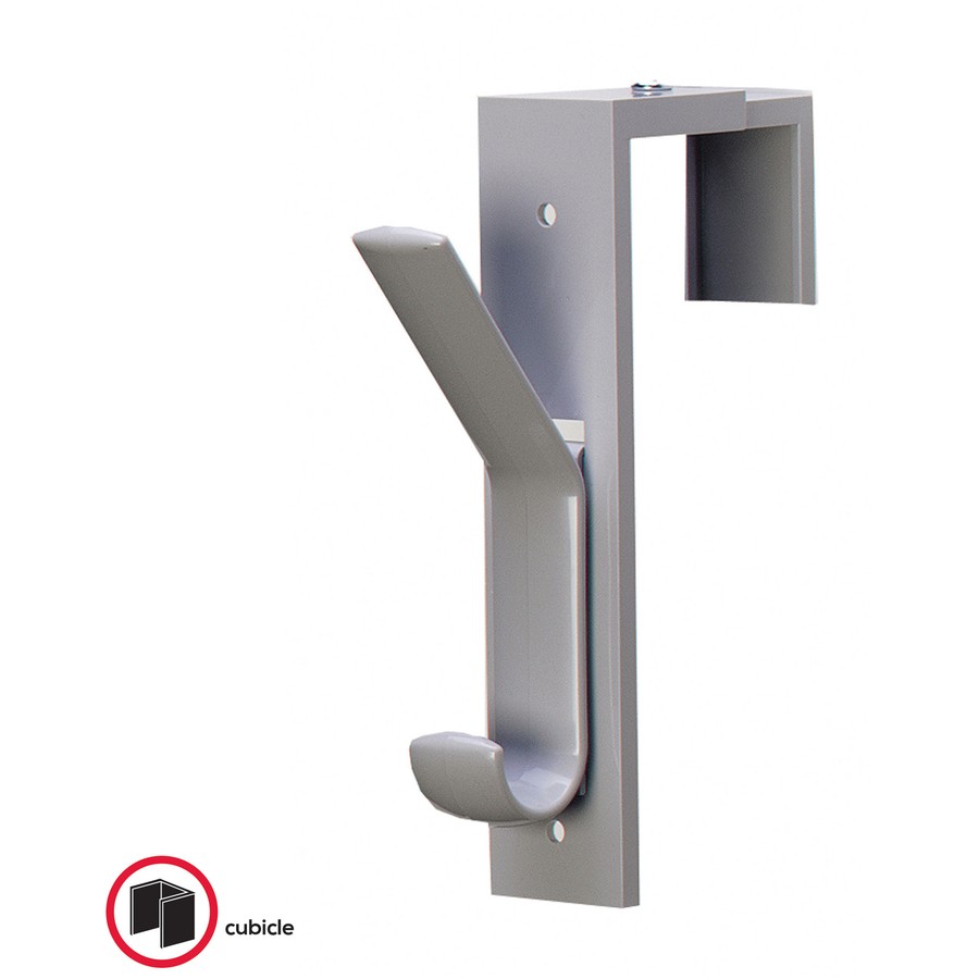 Deflect-o Partition Hook - 2 Hook - Gray (DEF3680909)