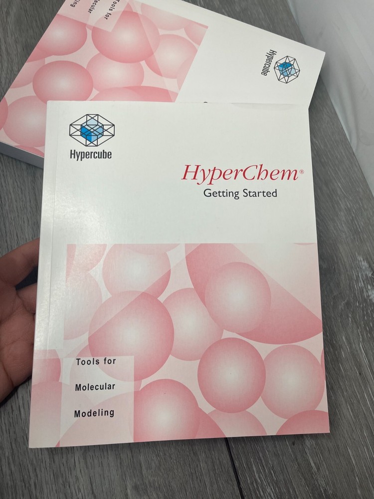 HyperChem Release 8.0, Tools For Molecular Modeling Boxed Set (NO DISKS)