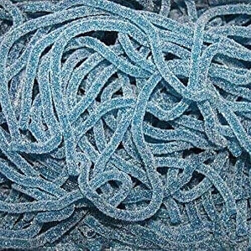 Haribo Sour Spaghetti Blue Strings Candy in Bulk Free Shiping