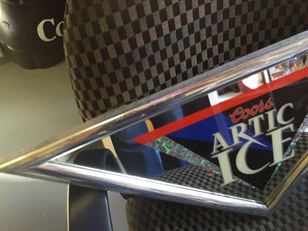 Vintage Artic Ice Beer Mirror 1995
