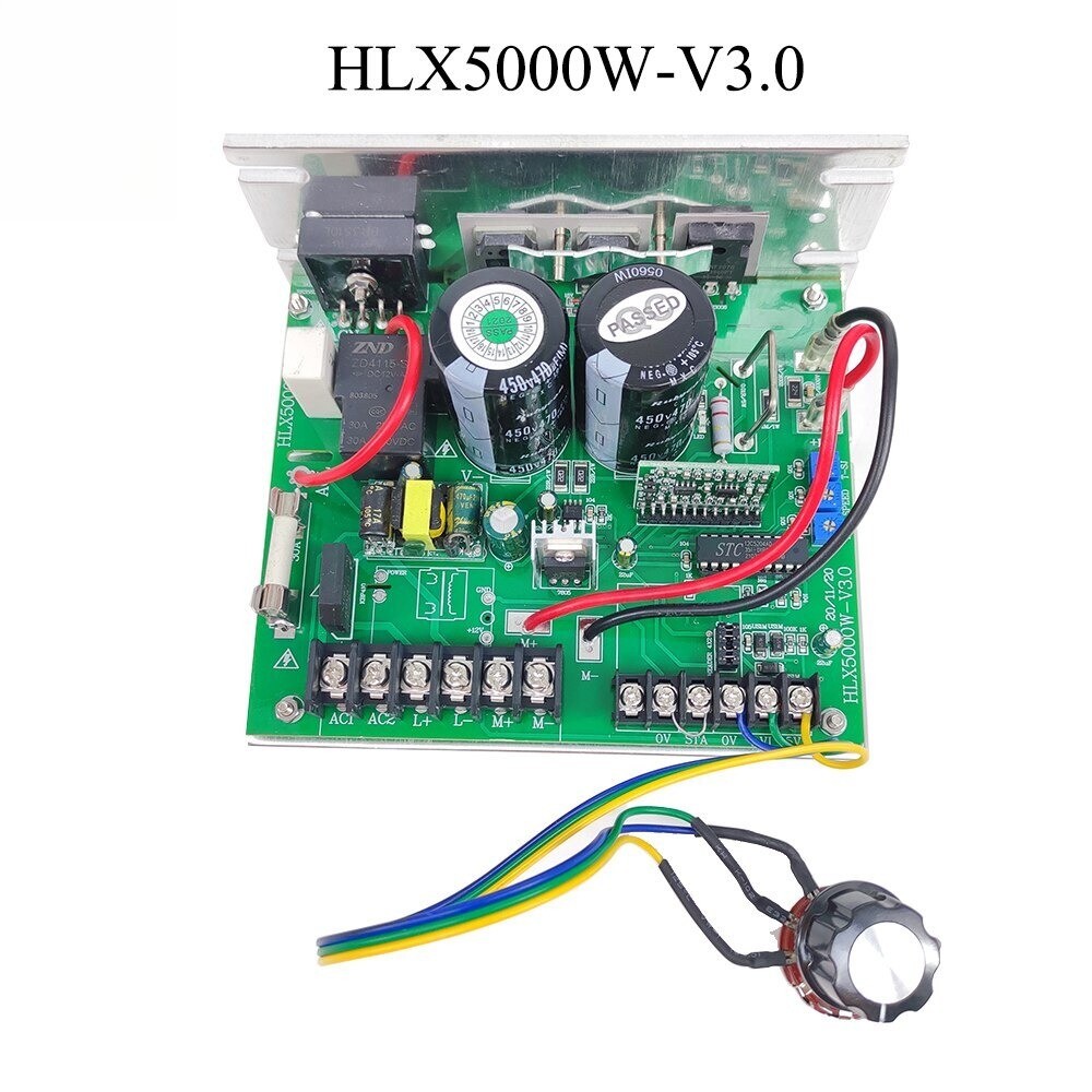 HLX5000W-V3.0 Control Board Stepless Speed Regulation Controller For DC motor