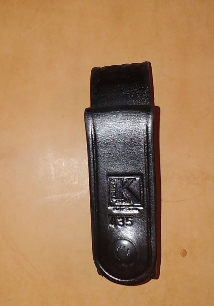 STREAMLIGHT STINGER OPEN BOTTOM LEATHER BASKETWEAVE CARRIER