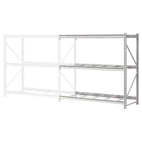 Extra High Capacity Bulk Rack Without Decking Add-On Unit 72"W x 48"D x 120"H