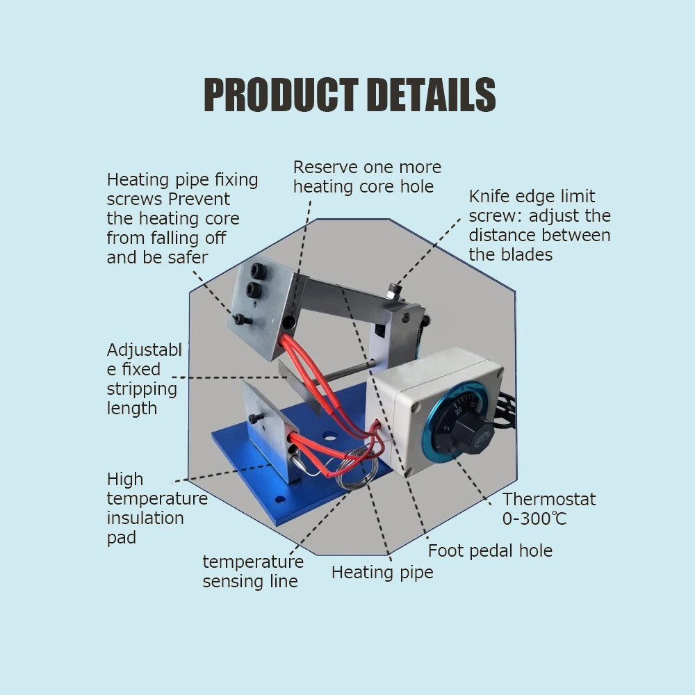 Core Wire Thermal Stripping Machine Wire Opening Machine Temperature Regulating