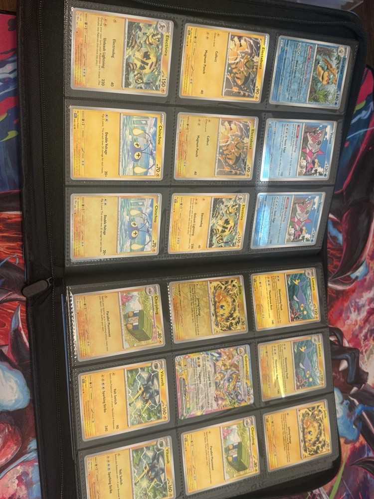 Pokemon Stellar Crown: Master Set 264 Cards NO BINDER!!