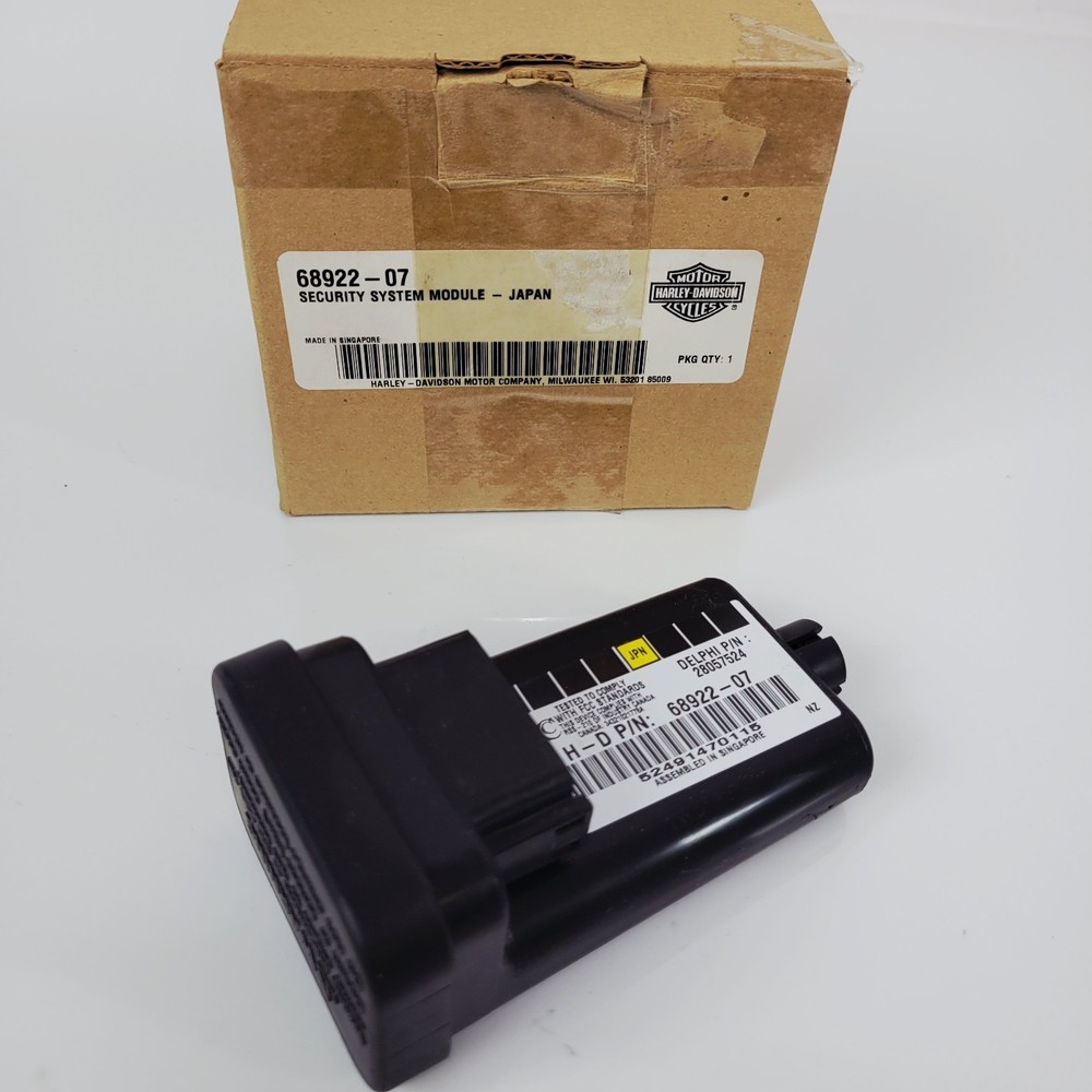 Harley-Davidson 07-13 Road King Security System Module Japan 68922-07
