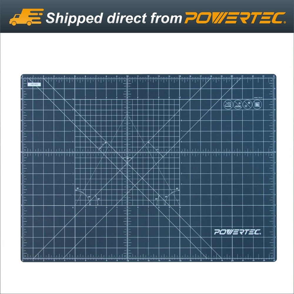 POWERTEC Foldable Mat 18 x 24" Knife Board (61002)