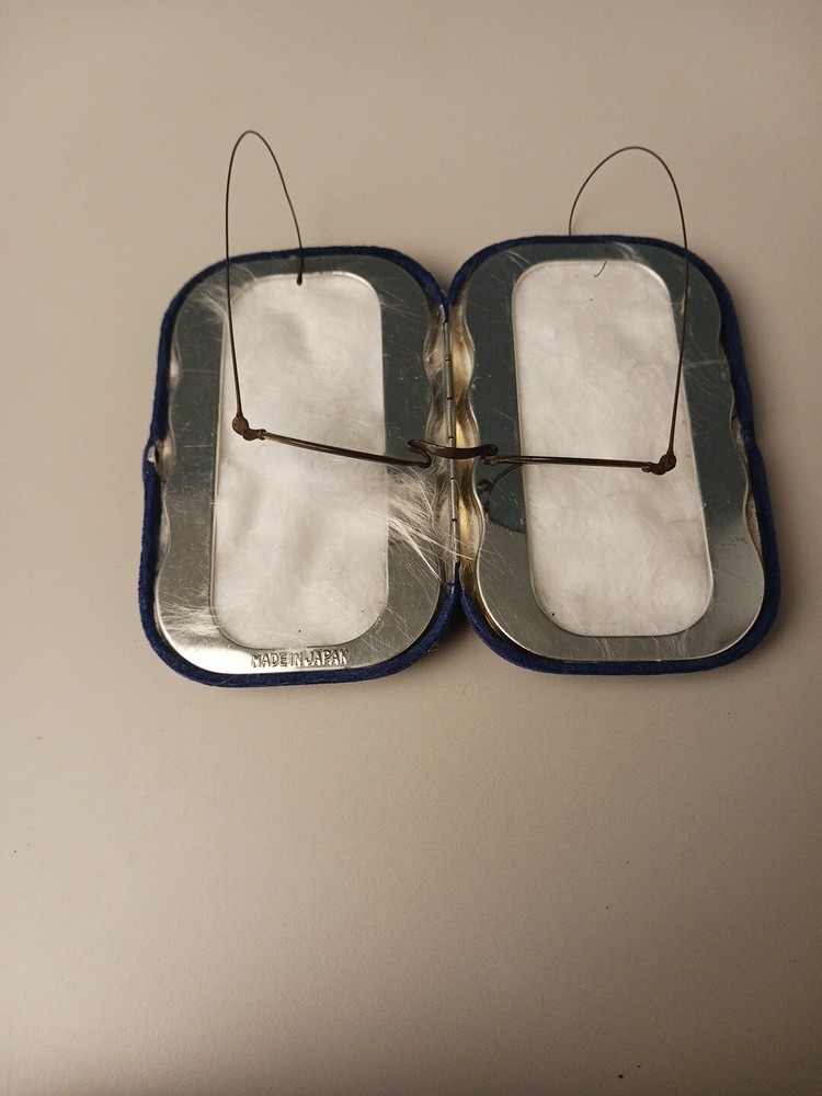 Antique Glasses With Case 1920's