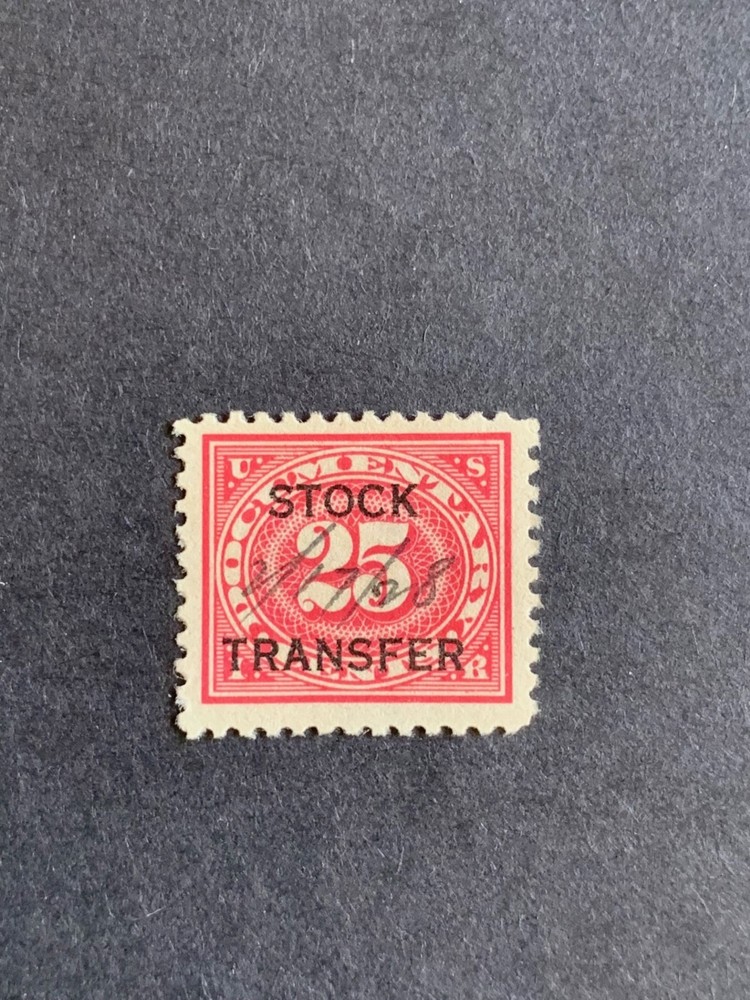 US Stock Transfer Revenue - Scott #RD7 Used