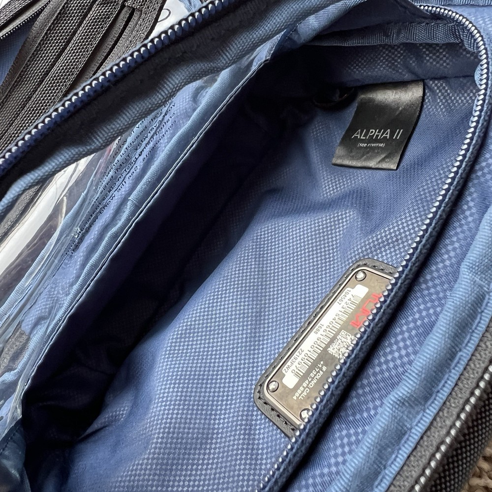 Tumi Alpha Split Travel Toiletry Kit Bag