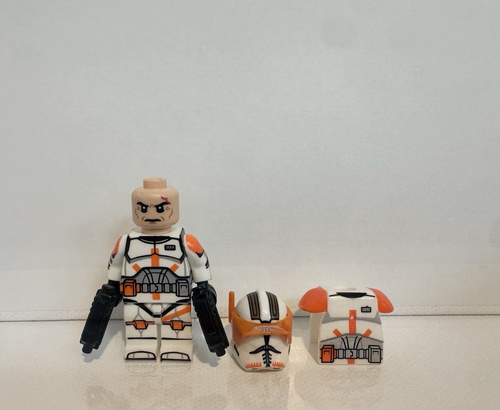Commander Cody - Custom minifigure - RARE For Lego