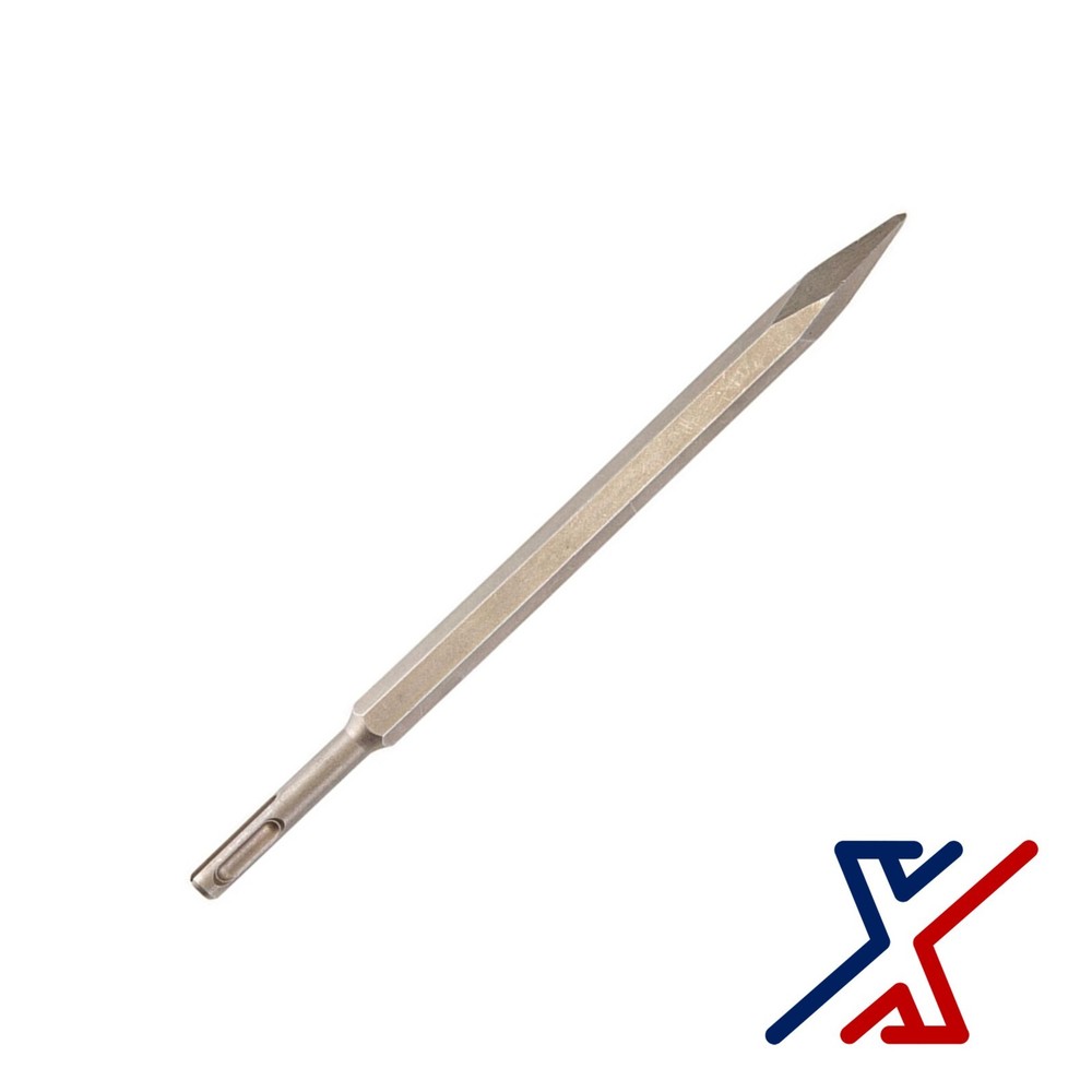 10" Bull Point SDS Chisel by X1 Tools