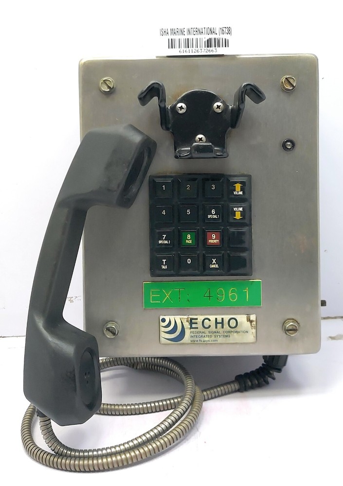 Federal Signal E2-SM-4X 2 Digital Intercom Station Module