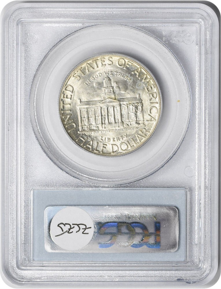 1946 Iowa Commemorative Silver Half MS65 PCGS
