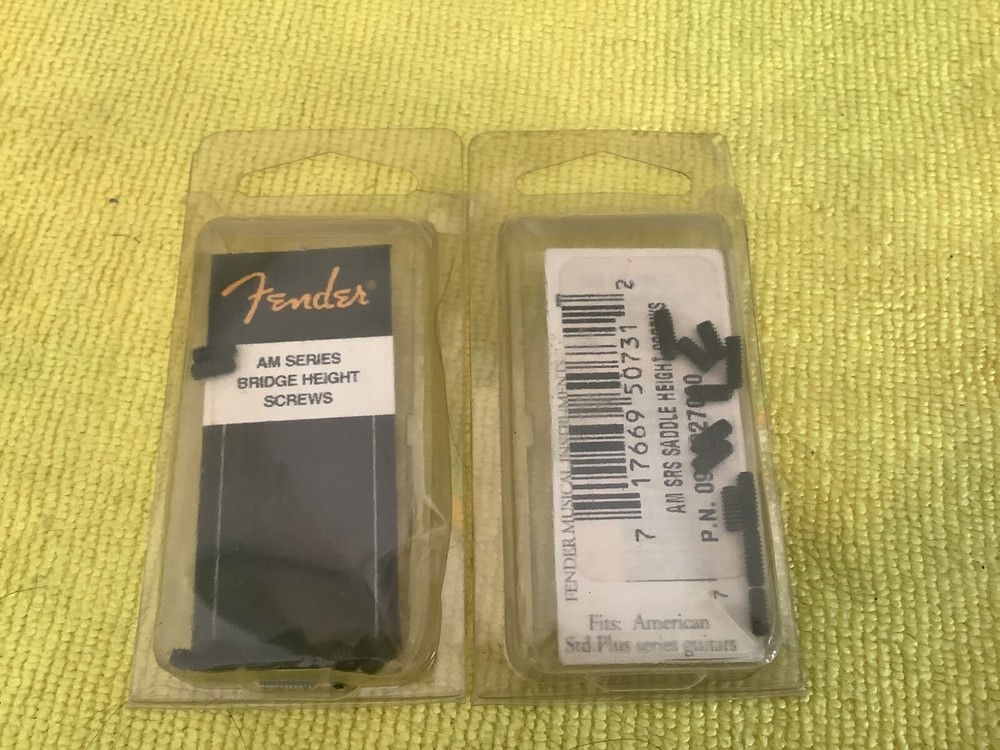 fender string saddle screws American series guitars
