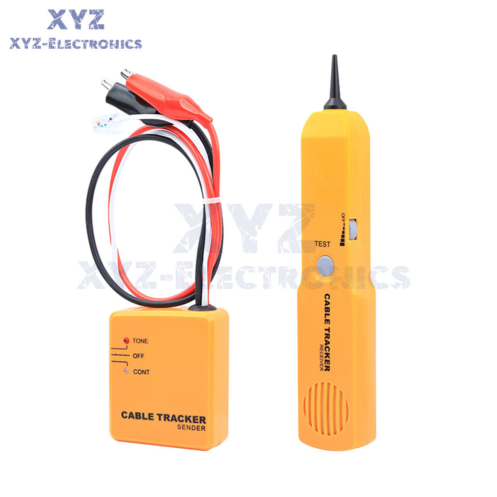 Multi-function Cable Finder Wire Tracker Fiber Optic Network Tester Cable Toner