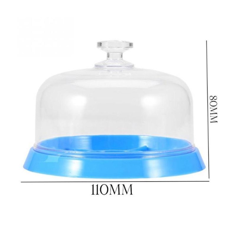 Plastic Watch Tools Storage Box Movement Hardware Parts Container Dust Cover