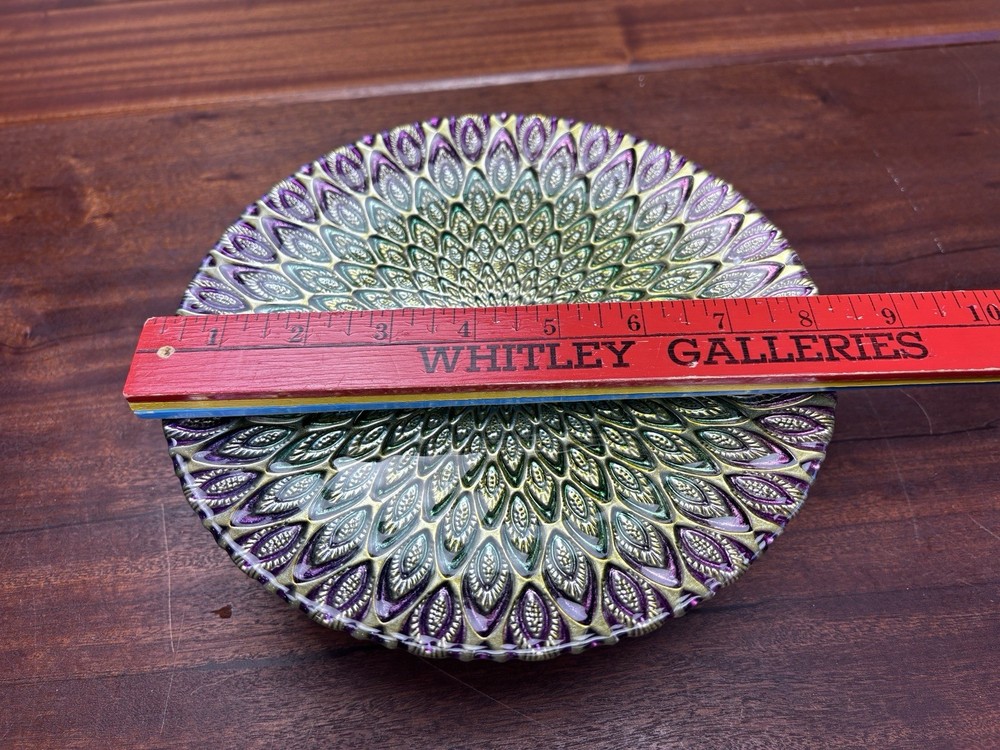 Beautiful Peacock Cake Stand 8.5”