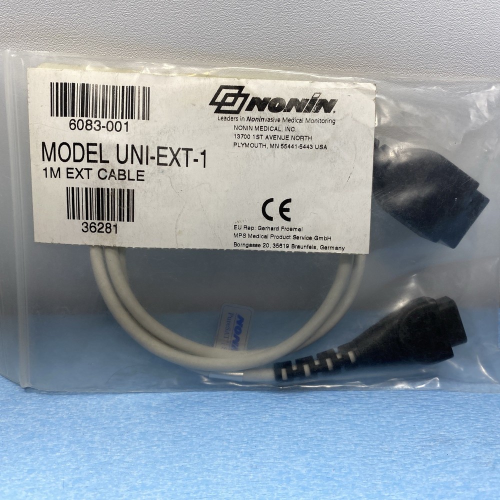 NONIN MODEL - UNI - EXT 1 - 1 METER EXT CABLE