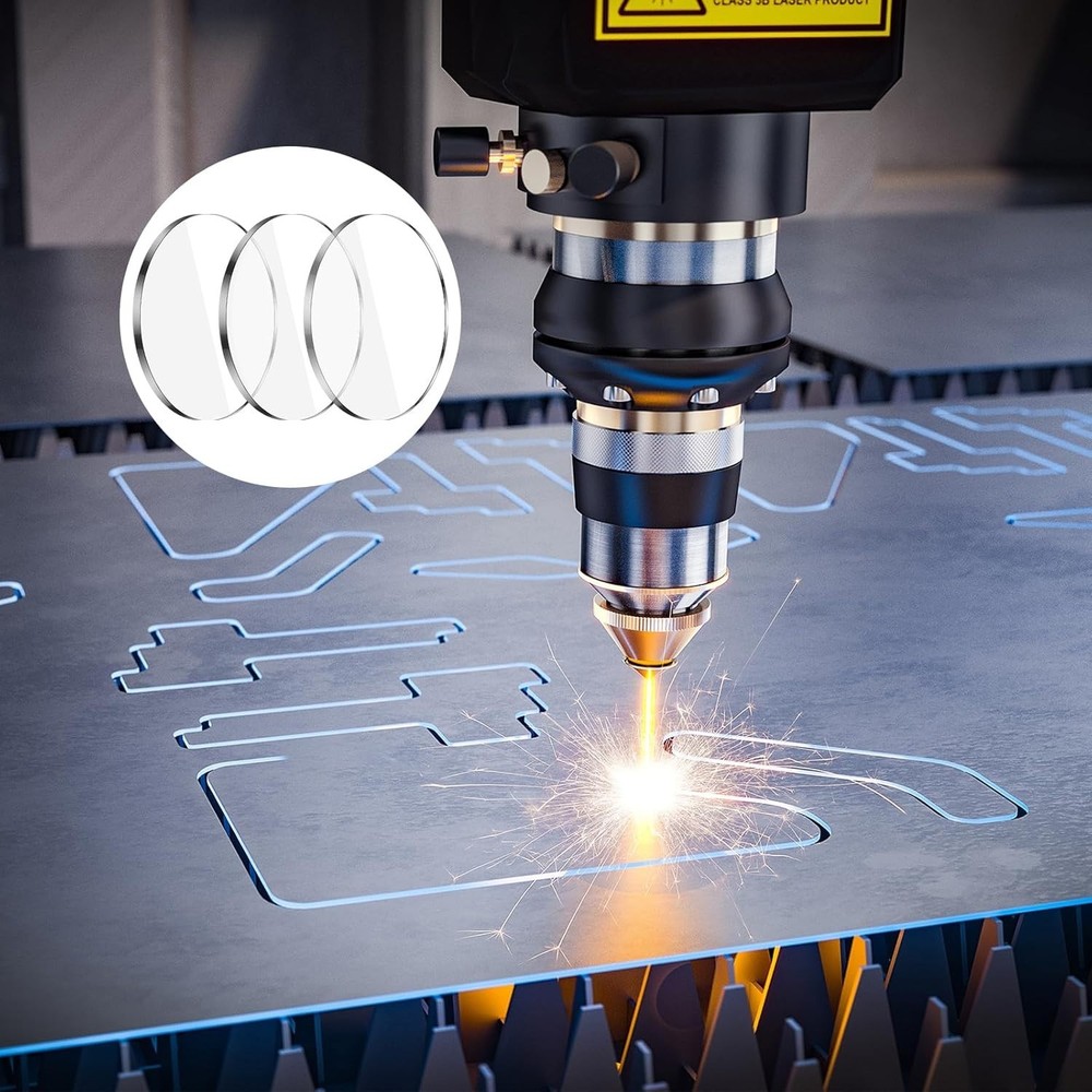 Top-Quality 16mm Replacement Laser Lenses - 10 Pcs for Various Engraving Tools
