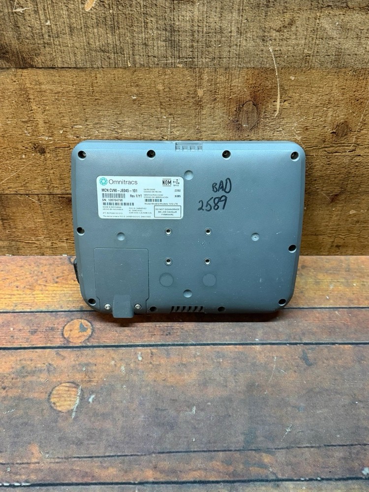 Omnitracs IVG ELD Fleet Tracking Device + Cable Harness Untested