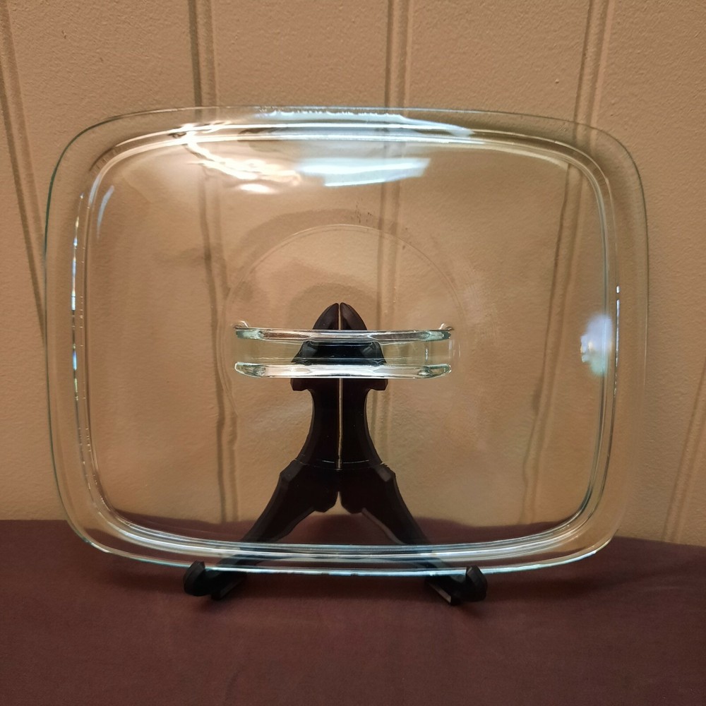 Pyrex C624 Corning Ware Vision Rectangular Clear Replacement Lid Only