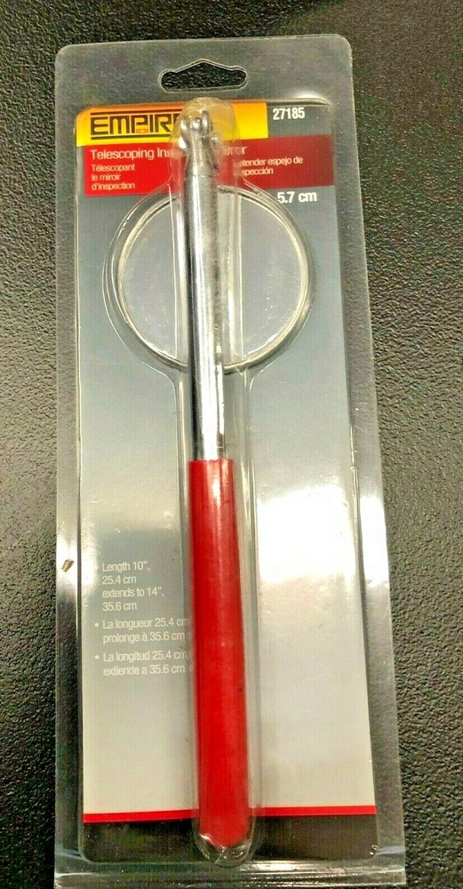 EMPIRE 27185 TELESCOPIC INSPECITION MIRROR 2-1/4" DIA