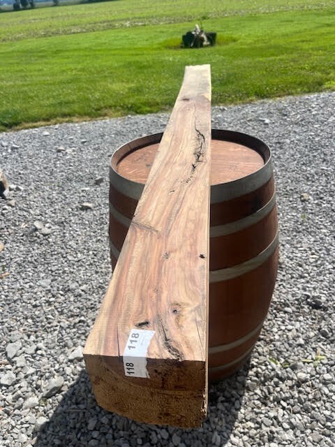 118 Fireplace Mantle Beam 72"x6"x6" Solid, Rustic, Salvage