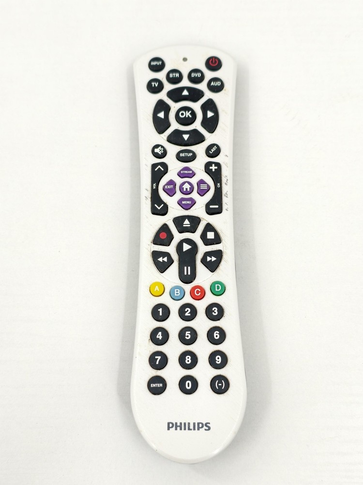 Philips SRP4222P/27 Remote Control White Wireless Replacement Universal Remote
