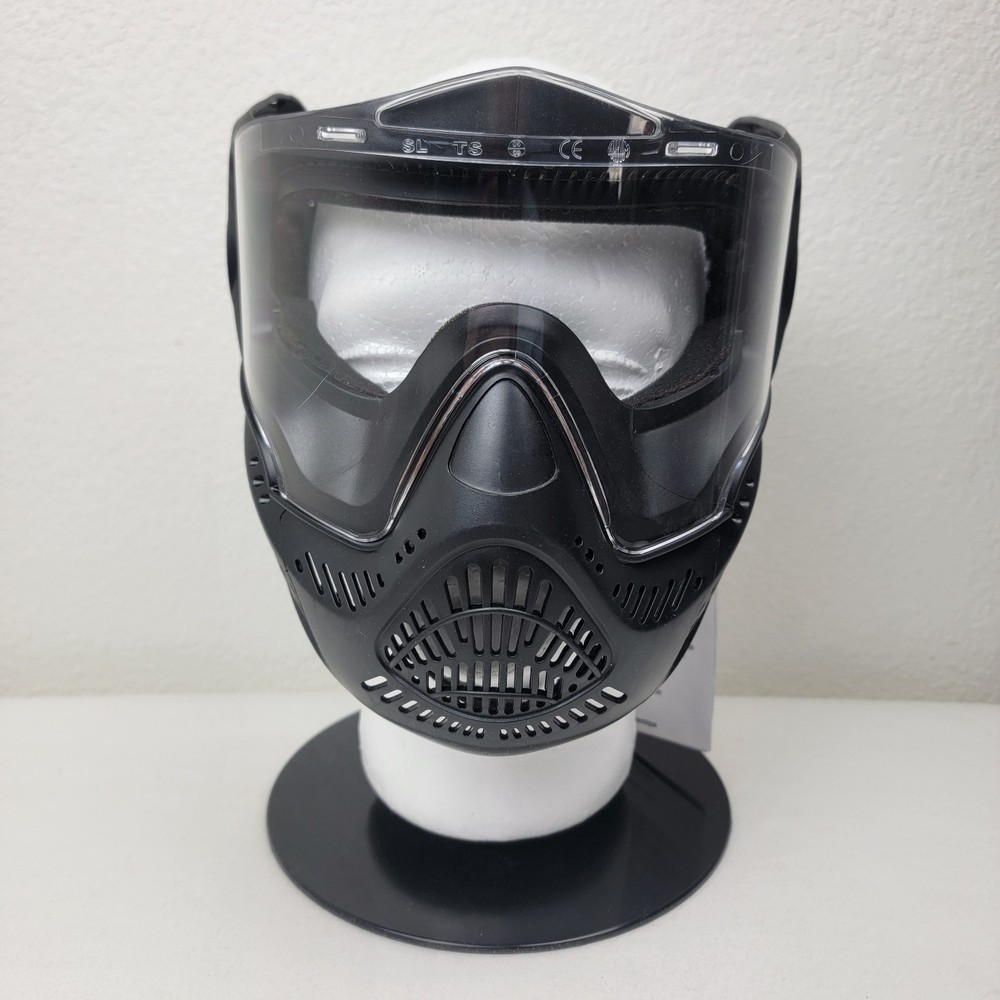 Tippmann Goggle Paintball Mask Padded With Adjustable Strap Black Vented