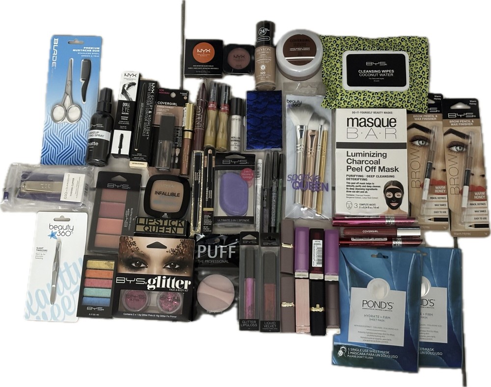 Lot Of 50 Pc Makeup