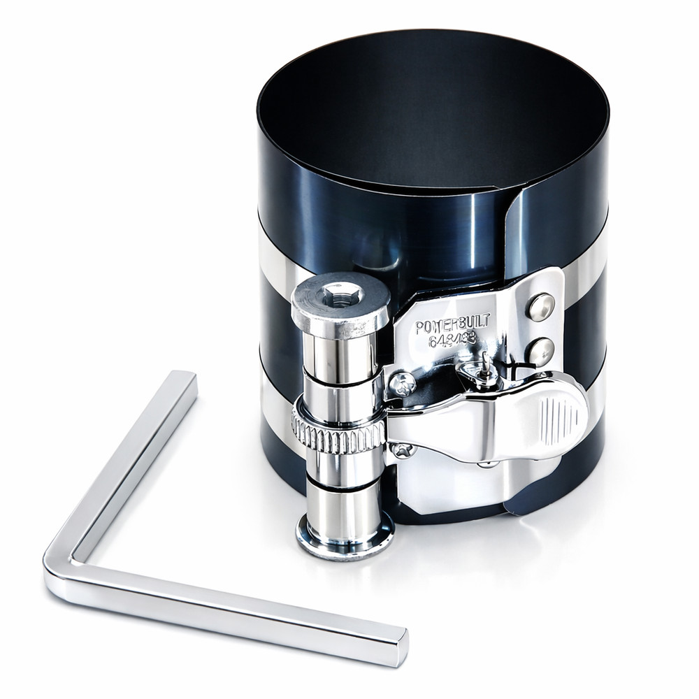 Powerbuilt Piston Ring Compressor , Range from 2 in. to 5 in. - 648433