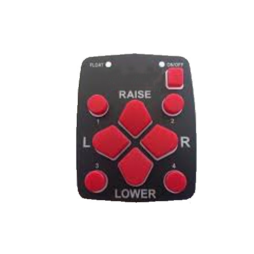 Western Plow Part # 96461 - 10-Pin 9 Button HandHeld Controller Keypad Assembly