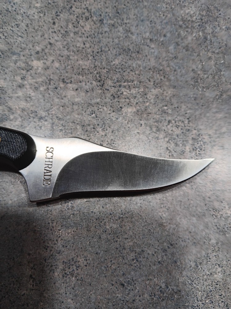 Schrade Old Timer 152OT Sharpfinger Fixed Blade Knife