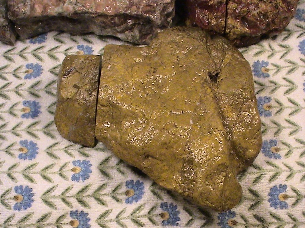 Mixed One-Cut Jasper Agate Lot, Solid Rough, Lapidary Rocks, 6 LBS, 0 OZ, #406